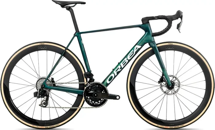 Orbea Orca M21eLTD PWR escape green/carbon view matt Modell 2026
