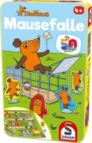 Die Maus - Mausefalle - Mitbringspiel Metalldose