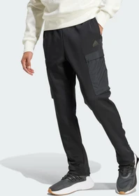 adidas City Escape Fleece Trainingshose lang schwarz (Herren)