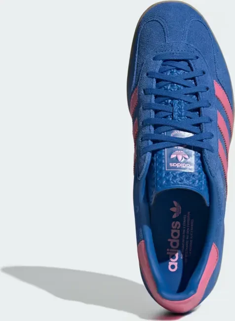 adidas Gazelle blue/bliss pink/gum (Herren)