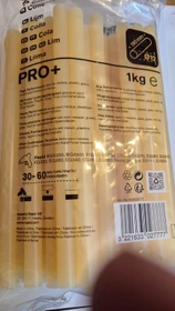 Rapid Pro+ Heißklebepatronen transparent, 12x190mm, 50 Stück