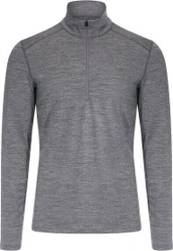 Icebreaker Merino 200 Oasis Half Zip Funktionsshirt langarm gritstone heather (Herren)