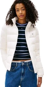 Tommy Hilfiger Slim Fit Puffer Down Jacke ecru (Damen)