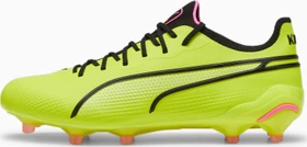 Puma King Ultimate FG/AG electric lime/puma black/poison pink (Damen)