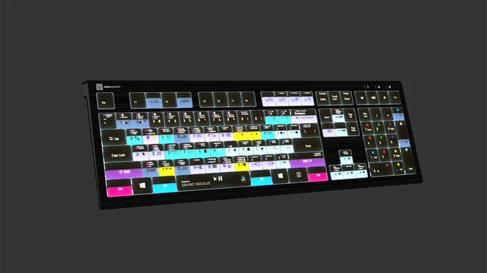 LogicKeyboard Astra 2 DaVinci Resolve PC, USB, DE
