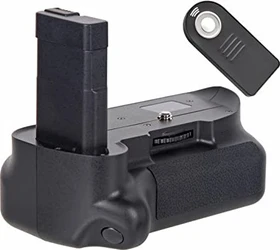 ayex Batteriegriff für Nikon D3100/D3200/D3300 und D5300, mit Hochformatauslöser