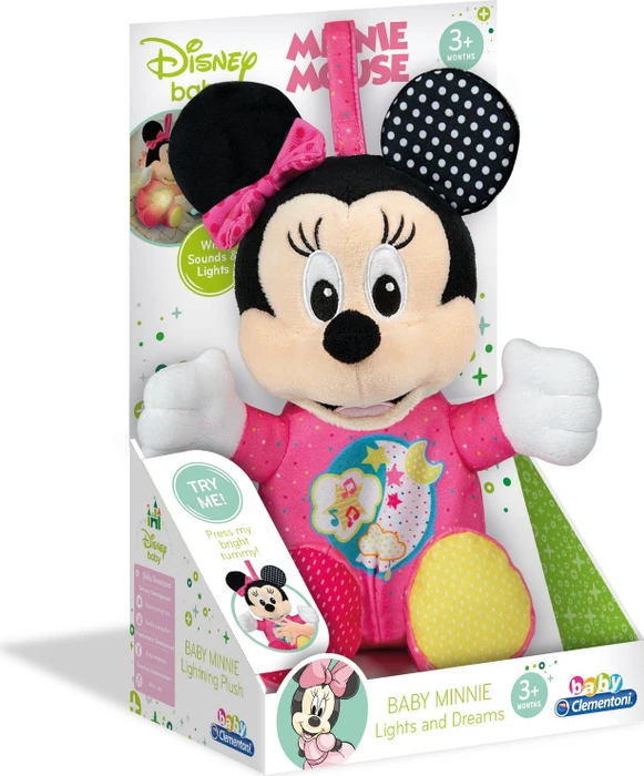 Clementoni Baby Minnie Leucht-Plüsch