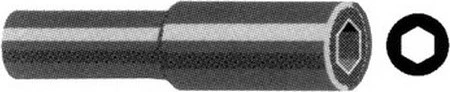 Cimco 11 7807 VDE Außensechskant Schraubendreher, 7x125mm