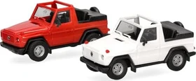 Herpa MiniKit Puch G-Klasse (W460) Cabrio, 2 Stück