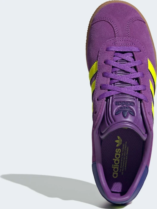 adidas Gazelle active purple/solar yellow/collegiate purple (Junior)