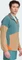 adidas Terrex Multi Climawarm Fleece Anorak preloved teal/cardboard/semi impact orange (Herren) Vorschaubild