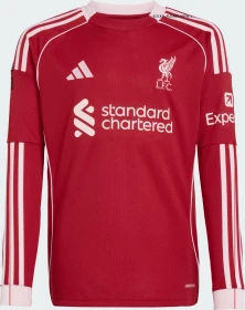 adidas Liverpool FC 2025/2026 Heimtrikot langarm (Junior)