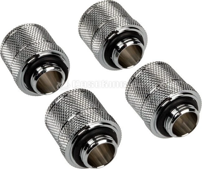 Corsair Hydro X Series XF Softline, Compression Fitting G1/4" auf 13/10mm, chrome, 4er-Pack