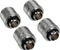 Corsair Hydro X Series XF Softline, Compression Fitting G1/4" auf 13/10mm, chrome, 4er-Pack Vorschaubild