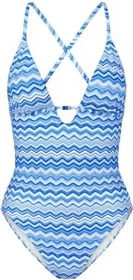 Triumph Summer Mix & Match mit gefütterten Cups Badeanzug blue/light combination (Damen)