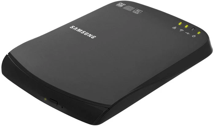Samsung Optical Smart Hub SE-208BW, SlimLine schwarz, USB 2.0