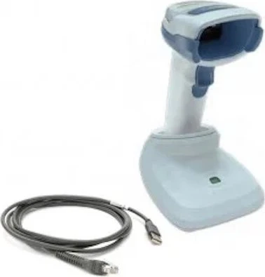 Zebra DS2278, 1D, Bluetooth, Akku, Ladestation, weiß