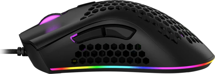 ISY IGM-4500-BK Ultralight RGB Gaming Maus schwarz, USB