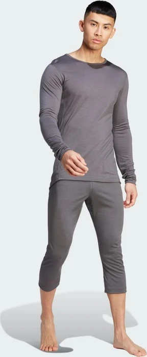 adidas Terrex Xperior Merino 150 Baselayer Funktionsshirt langarm grey five (Herren)