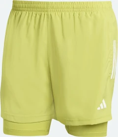 adidas Own The Run Climacool 2in1 Laufhose kurz preloved lime (Herren)