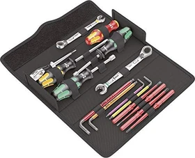 Wera Kraftform Kompakt SH 2 Sanitär/Heizung/PlumbKit Handwerkzeugset inkl. Tasche, 15-tlg.