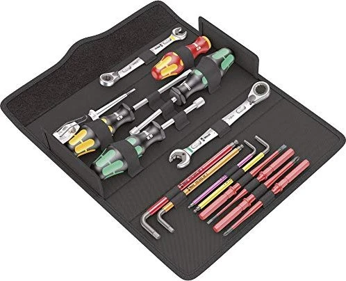 Wera Kraftform Kompakt SH 2 Sanitär/Heizung/PlumbKit Handwerkzeugset inkl. Tasche, 15-tlg.