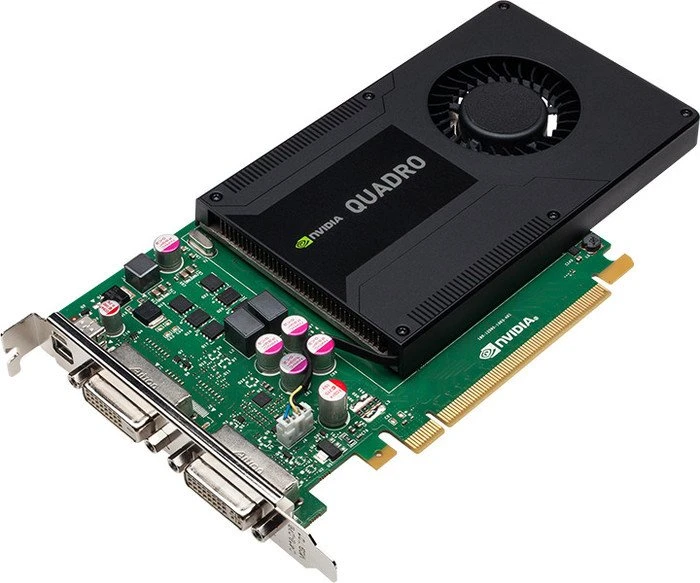 PNY Quadro K2000D, 2GB GDDR5, 2x DVI, mDP