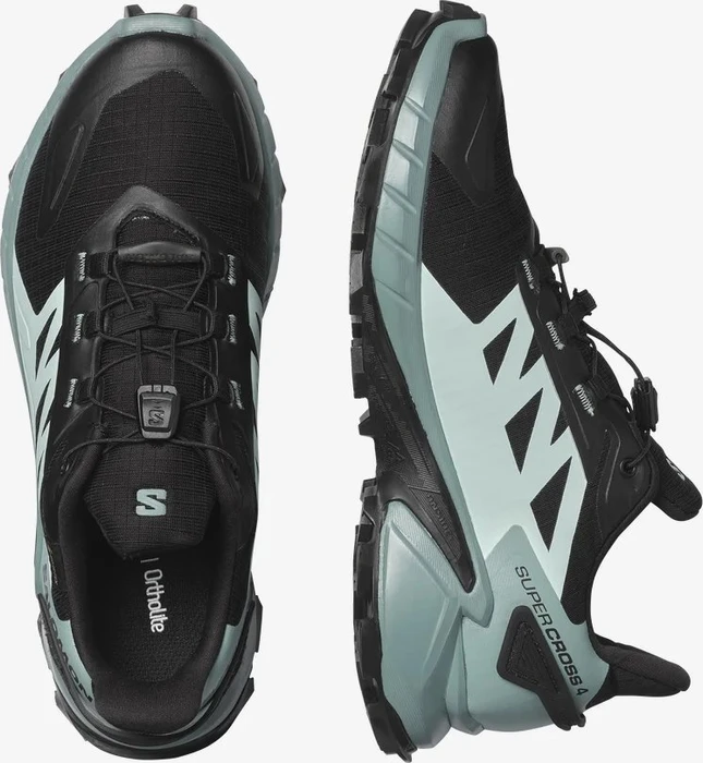 Salomon Supercross 4 GTX black/trellis/yucca (Damen)