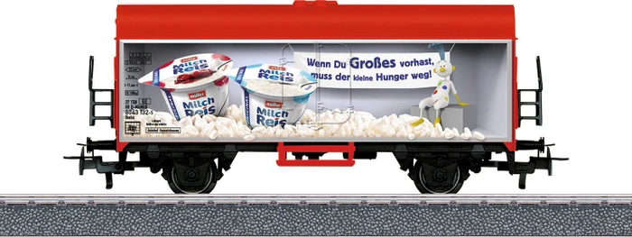 Märklin - Start up Spur H0 Güterwagen - Kühlwagen Müller Milchreis