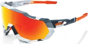 100% Speedtrap HiPER soft tact grey camo/multilayer mirror