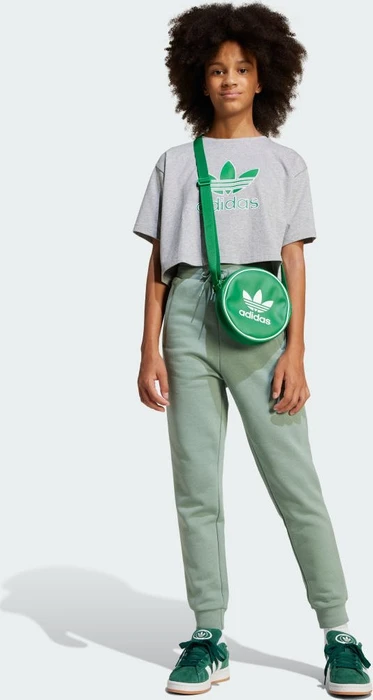 adidas Kids Trainingshose lang silver green (Junior)