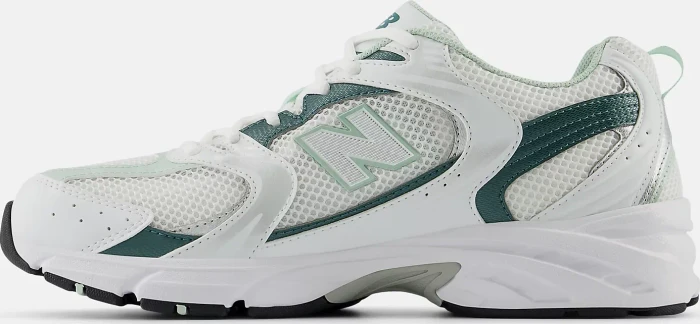 New Balance 530 white/new spruce/clay ash
