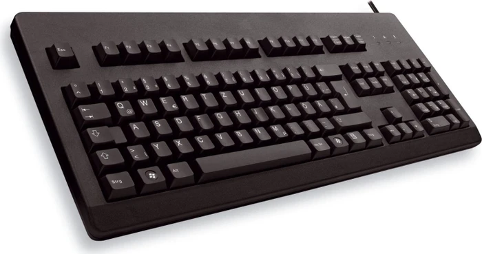 Cherry G80-3000 &, schwarz, MX BLUE, PS/2 & USB, UK