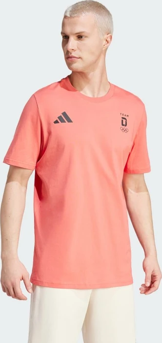 adidas Team Deutschland T-Shirt kurzarm preloved scarlet (Herren)