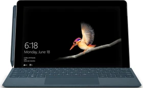 Microsoft Surface Go, blau, Pentium Gold 4415Y, 8GB RAM, 128GB, Signature Type Cover Kobalt blau