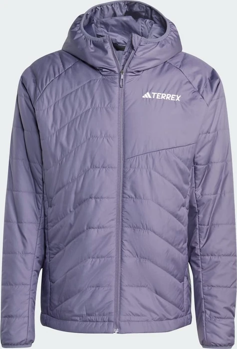 adidas Terrex Multi Synthetic Hooded Isolation Jacke preloved violet (Herren)