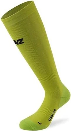 Lenz Compression 2.0 Merino Socken lime