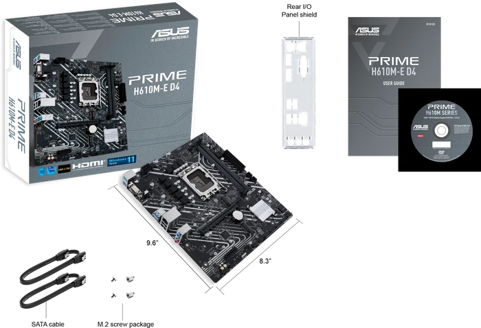 ASUS Prime H610M-E D4-CSM (Intel 1700)