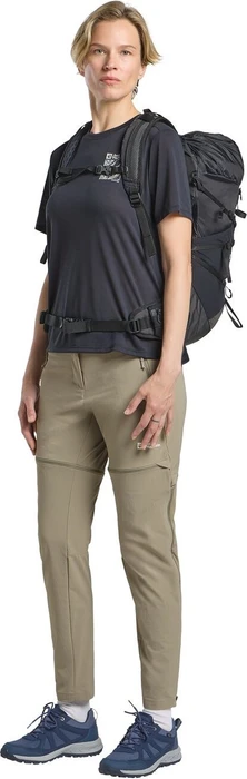 Jack Wolfskin Vonnan Graphic Funktionsshirt kurzarm explore graphite (Damen)