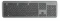 Hama KW-700 Wireless Slim-Design Tastatur, anthrazit/schwarz, USB, DE Vorschaubild