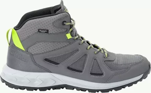 Jack Wolfskin Woodland 2 Texapore Mid pebble grey (Herren)