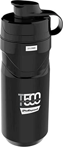 Polisport T500 Trinkflasche 500ml black grey