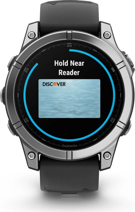 Garmin Fenix E stainless steel/black