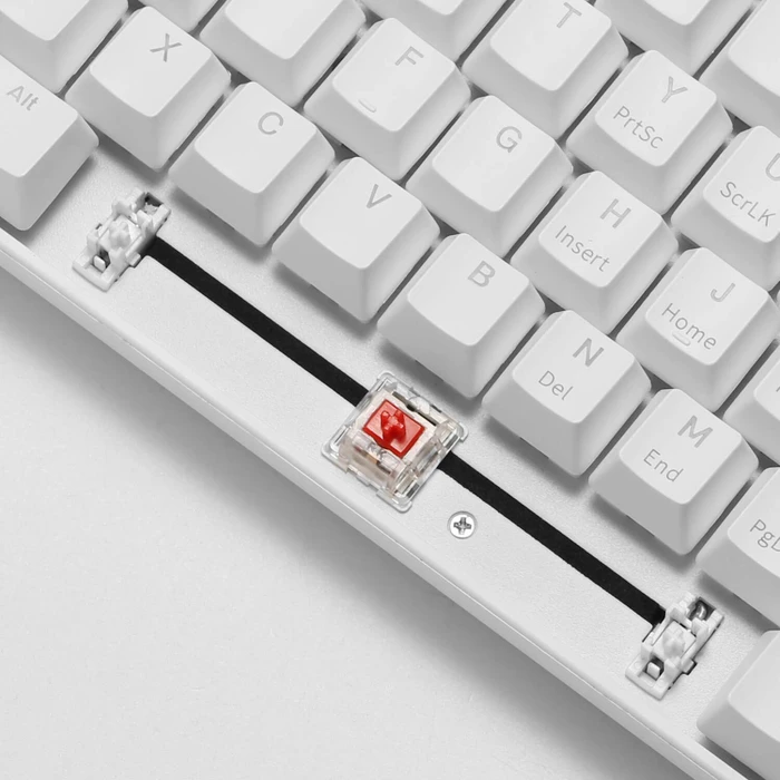 RK Royal Kludge RK96 96% Wireless, LEDs blau, hot-swap, RK RED, USB/Bluetooth, US