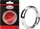 Malesation Edelstahl Penisring abgerundet 44mm