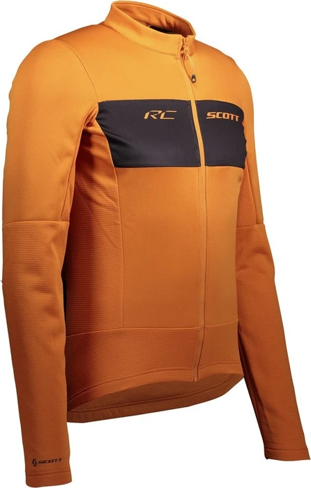 Scott RC Warm Hybrid WB Fahrradjacke copper orange/black (Herren)