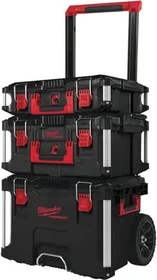 Milwaukee Packout Starter Set 1 Werkzeugkoffer-Set mit Werkzeugtrolley, 3-tlg.