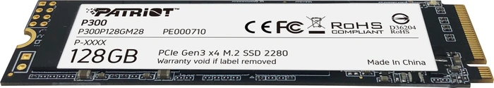 Patriot P300 128GB, M.2 2280 / M-Key / PCIe 3.0 x4