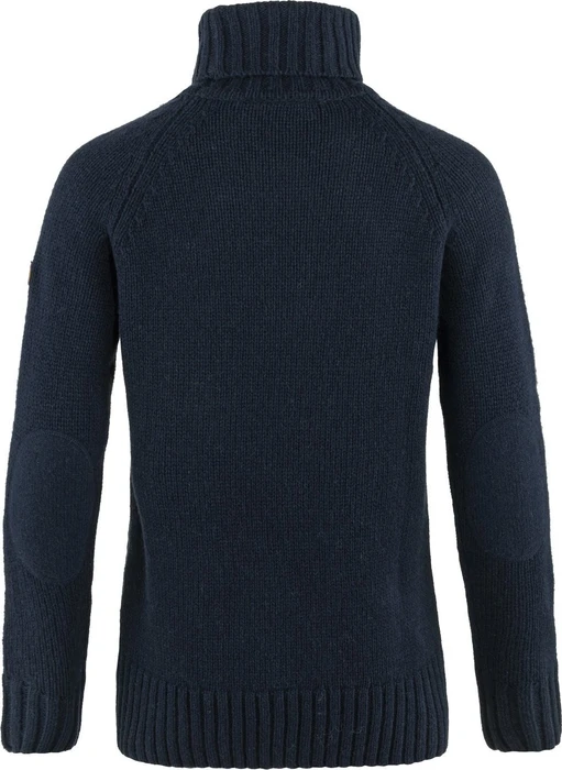 Fjällräven Övik Cable Roller Neck Strickpullover dark navy (Damen)
