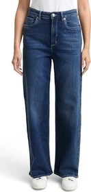Tom Tailor Linou Wide Jeans used dark stone blue denim (Damen)